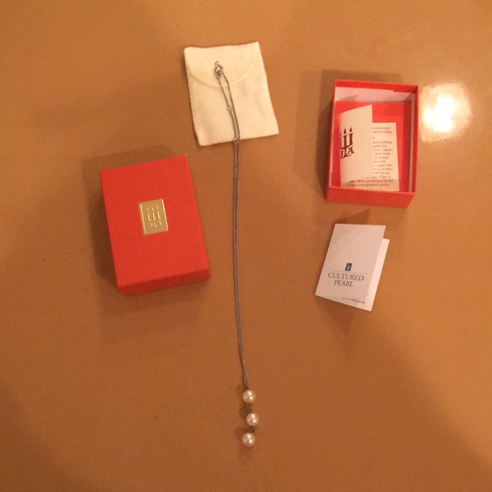 RETIRED James Avery Three Pearl Necklace